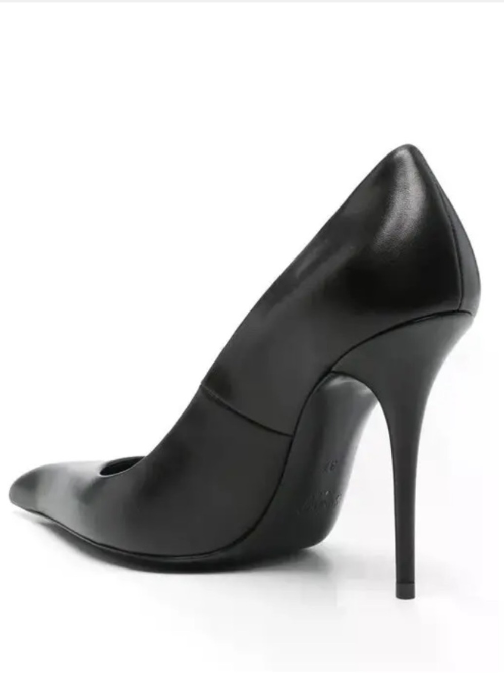 SAINT LAURENT Classic Women's Pointed Toe High Heel Pumps in Black - Picture 11 of 17